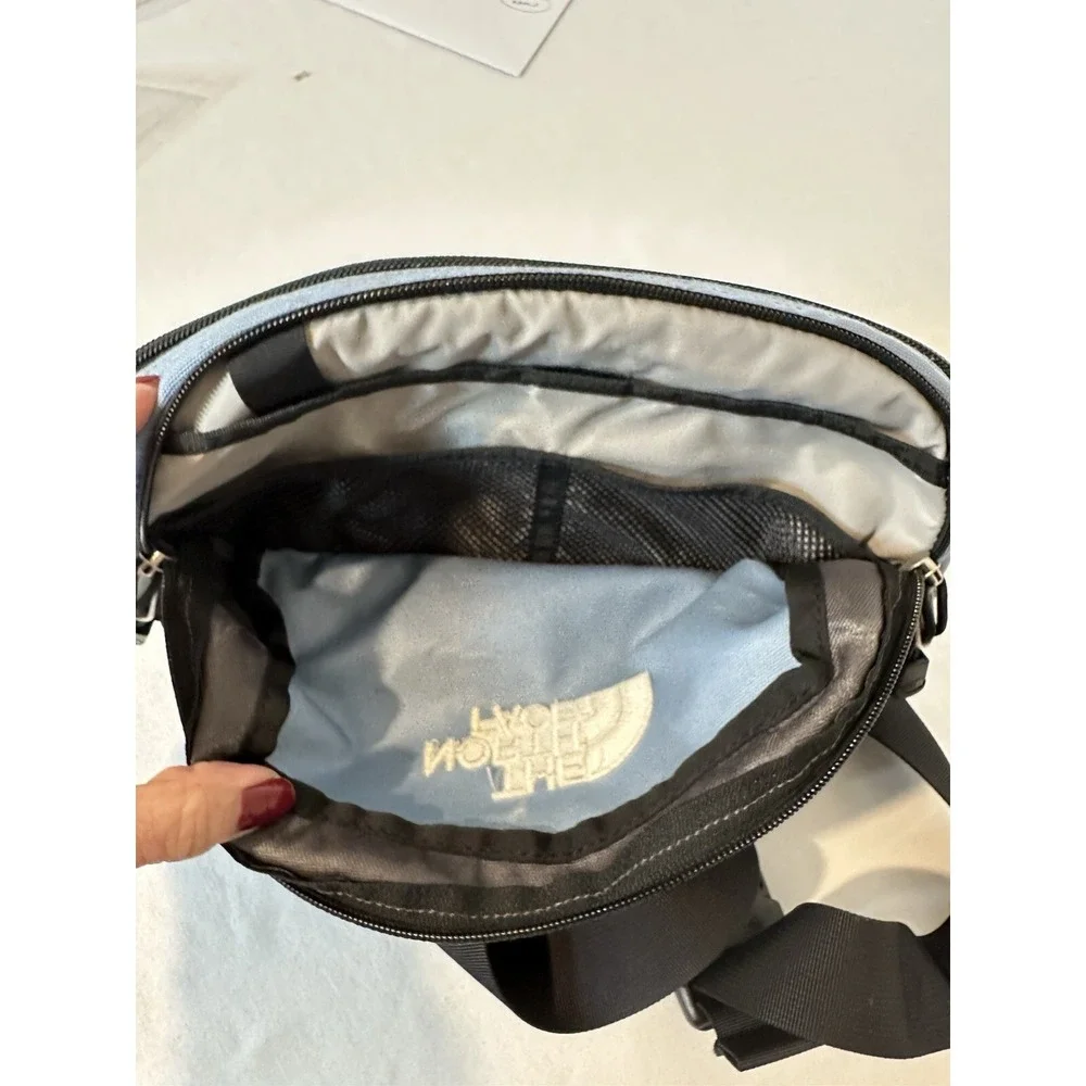 The North Face Roo Fanny Pack Sling‎ Bag Blue/Black Hip Bag